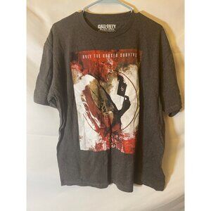 Call Of Duty Black Ops II Mens Gray tshirt Geekbox exclusive Size XL Shirt